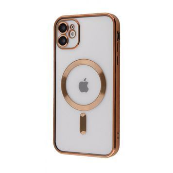 Чехол Metal Matte Case with Magnetic Ring iPhone 11 gold 545210014 фото
