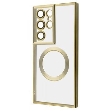 Чохол WAVE Metal Color Case with Magnetic Ring Samsung Galaxy S23 Ultra gold 460390014 фото