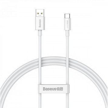 Кабель Baseus Superior Series Fast Charging Data Type-C 100W (1,5m) white 492190003 фото
