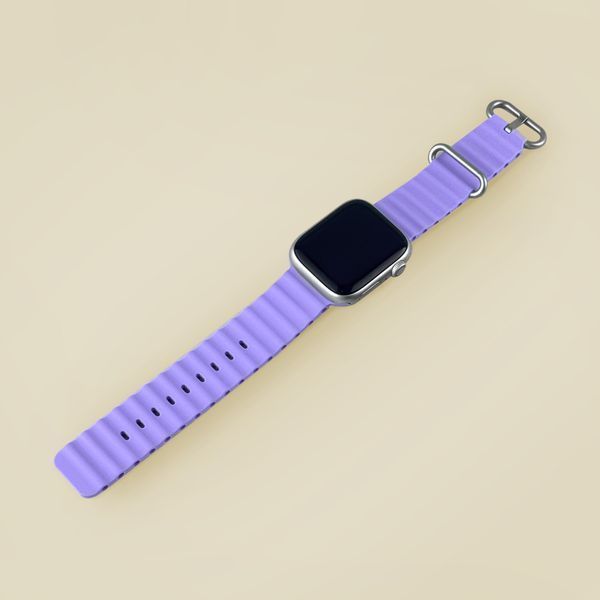 Ремінець Apple Watch Ocean Band 42/44/45/49 (M) 1 - Official White 7625-6988 фото Ремінець Apple Watch Ocean Band 42/44/45/49 (M) 1 - Official White 7625-6988 фото