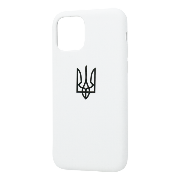 FIBRA Full Silicone case Patriot iPhone 11 Pro White 3656-10212 фото FIBRA Full Silicone case Patriot iPhone 11 Pro White 3656-10212 фото