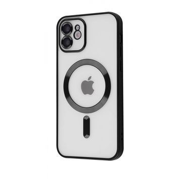 Чехол Metal Matte Case with Magnetic Ring iPhone 12 black 545180001 фото