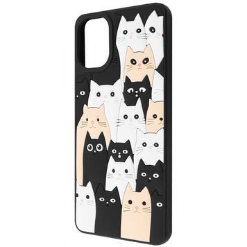 Чохол WAVE Doodle Case Samsung Galaxy A07 cats 654060807 фото
