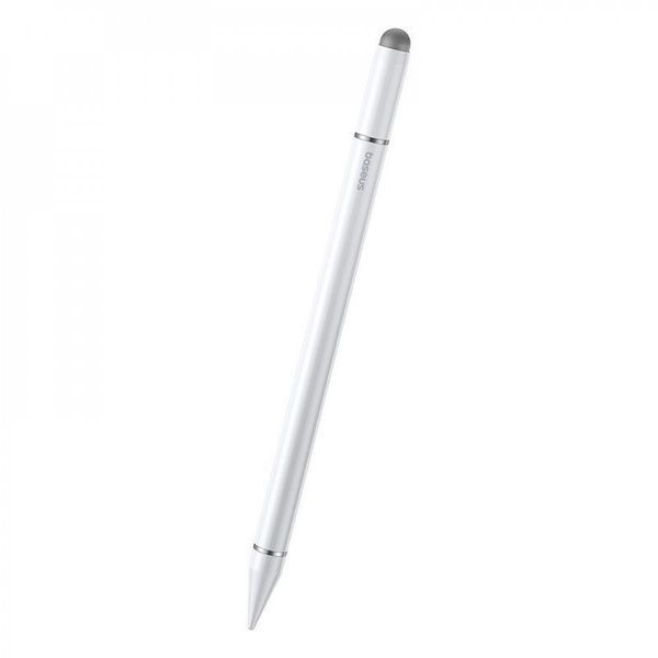 Стилус Baseus Smooth Writing III 3-in-1 white 666140003 фото Стилус Baseus Smooth Writing III 3-in-1 white 666140003 фото