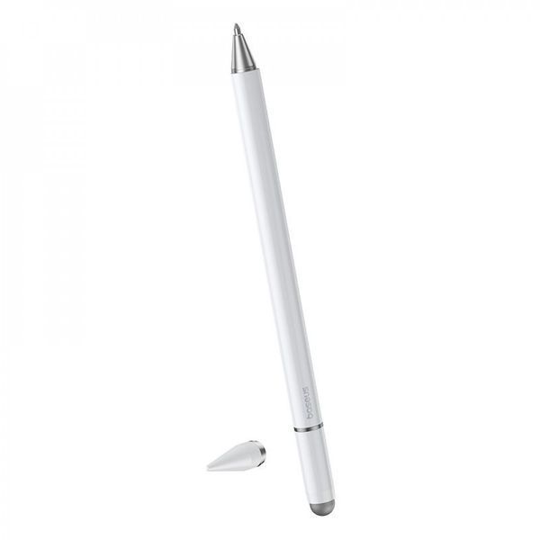 Стилус Baseus Smooth Writing III 3-in-1 white 666140003 фото Стилус Baseus Smooth Writing III 3-in-1 white 666140003 фото