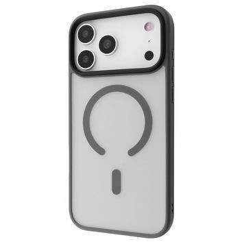 Чохол WAVE Matte Insane Case with Magnetic Ring iPhone 17 Pro gray 643450010 фото