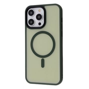 Чохол WAVE Matte Insane Case with Magnetic Ring iPhone 14 Pro Max green 451180015 фото