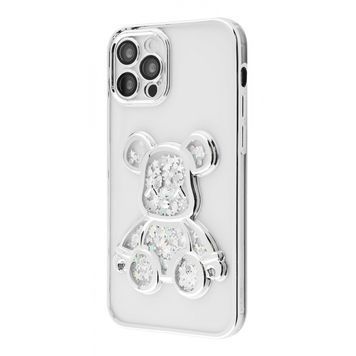 Чохол Shining Bear Case iPhone 12 Pro silver 448680012 фото