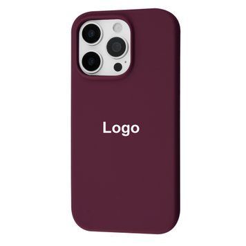 Full Silicone Case iPhone 16 Pro 57 - Plum 9643-11320 фото