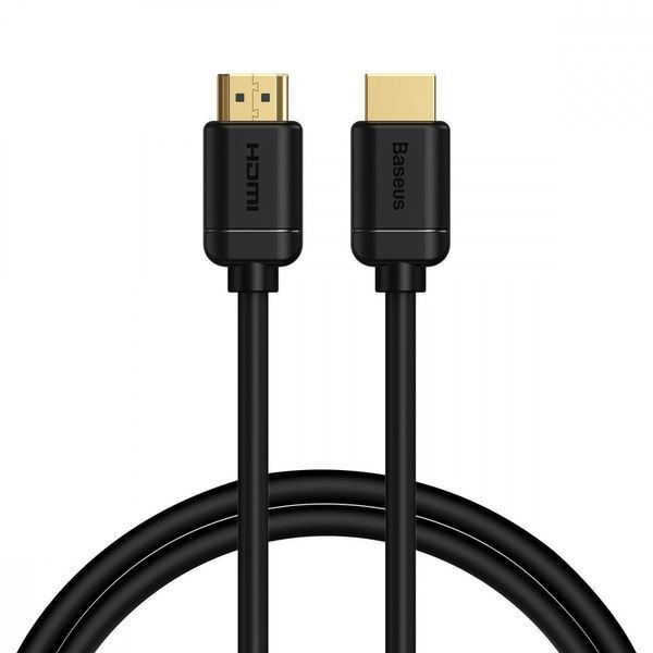 Кабель Baseus High Definition HDMI Male To HDMI Male (1m) black 319290001 фото Кабель Baseus High Definition HDMI Male To HDMI Male (1m) black 319290001 фото