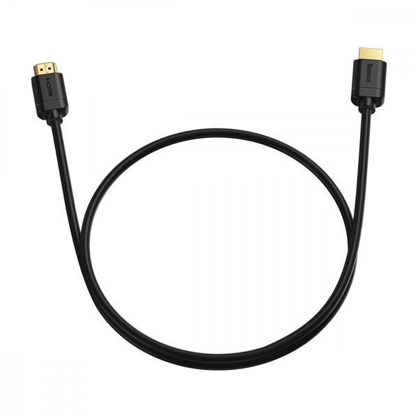 Кабель Baseus High Definition HDMI Male To HDMI Male (1m) black 319290001 фото Кабель Baseus High Definition HDMI Male To HDMI Male (1m) black 319290001 фото