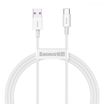 Кабель Baseus Superior Series Fast Charging Type-C 66W (1m) white 319170003 фото