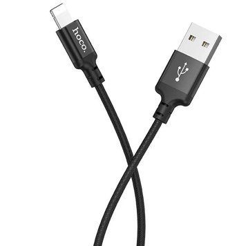 Кабель Hoco X14 Times speed iP charging cable(L=1M) Black 9543-20793 фото