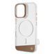 Чехол Kajsa Aluminium Shield with Magnetic Ring iPhone 16 light gold 596610807 фото 1