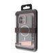 Чехол Kajsa Aluminium Shield with Magnetic Ring iPhone 16 light gold 596610807 фото 2