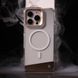 Чехол Kajsa Aluminium Shield with Magnetic Ring iPhone 16 light gold 596610807 фото 4