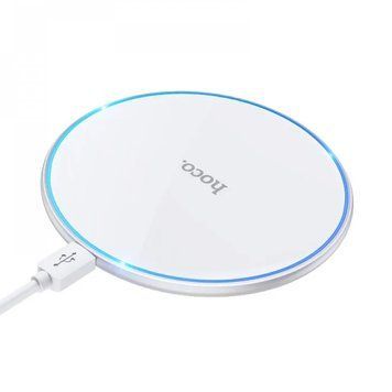 Бездротовий зарядний пристрій Hoco CW6 Pro Easy 15W White 11796-24520 фото