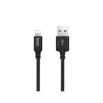 Кабель Hoco X14 Times speed iP charging cable(L=2M) Black 9544-20795 фото