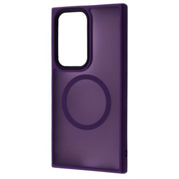 Чохол WAVE Matte Insane Case with Magnetic Ring Samsung Galaxy S22 Ultra deep purple 553430488 фото