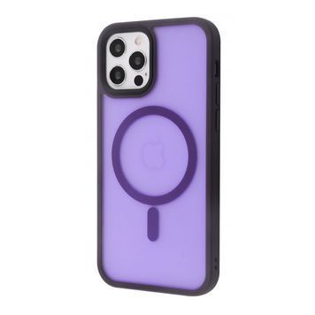 Чехол WAVE Matte Insane Case with Magnetic Ring iPhone 12/12 Pro deep purple 451110488 фото
