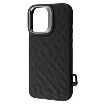 Чохол Kajsa Rhombus Collection with Magnetic Ring iPhone 16 black 596760001 фото