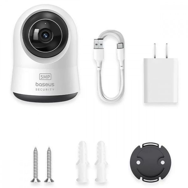 Камера Baseus Security P1 Pro Indoor 3K white 615190003 фото Камера Baseus Security P1 Pro Indoor 3K white 615190003 фото