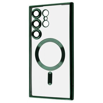 Чохол WAVE Metal Color Case with Magnetic Ring Samsung Galaxy S24 Ultra dark green 552560039 фото