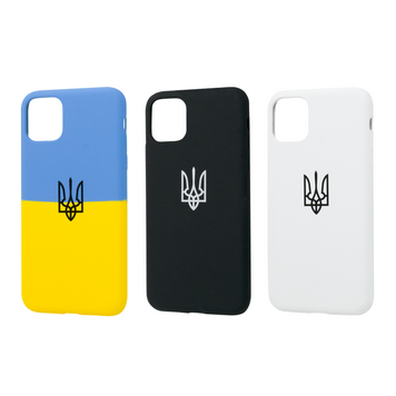 FIBRA Full Silicone case Patriot iPhone 11 Pro Max UA Flag 2709-10215 фото