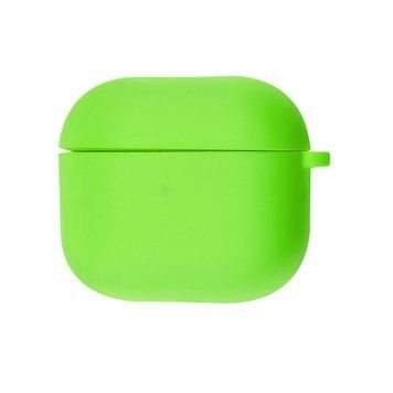 Silicone Case with Fibra AirPods 3 Light Green 1418-19319 фото