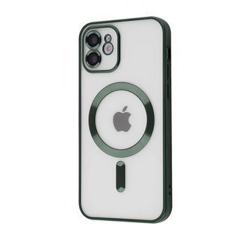 Чохол Metal Matte Case with Magnetic Ring iPhone 12 Pro Max dark green 545200039 фото