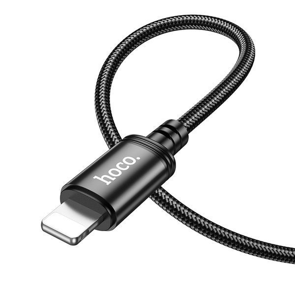 Кабель Hoco X89 Wind PD charging data cable iP Black 9810-11638 фото Кабель Hoco X89 Wind PD charging data cable iP Black 9810-11638 фото