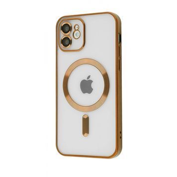Чохол Metal Matte Case with Magnetic Ring iPhone 12 Pro Max gold 545200014 фото