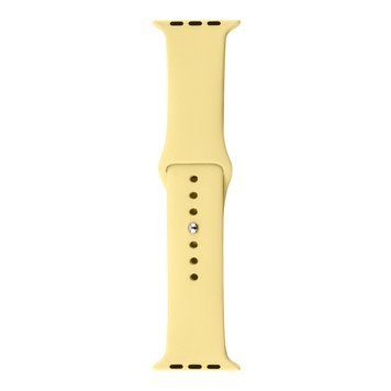 Ремешок Sport Band Apple Watch 42/44/45/Ultra (S) 51 - Pale Yellow 440-11191 фото
