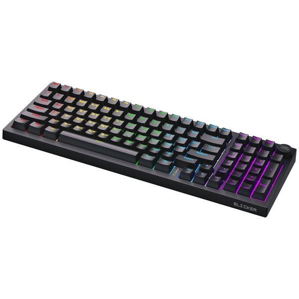 Беспроводная клавиатура Proove Gaming Slicker (Ukraine Layout) black 591050001 фото Беспроводная клавиатура Proove Gaming Slicker (Ukraine Layout) black 591050001 фото