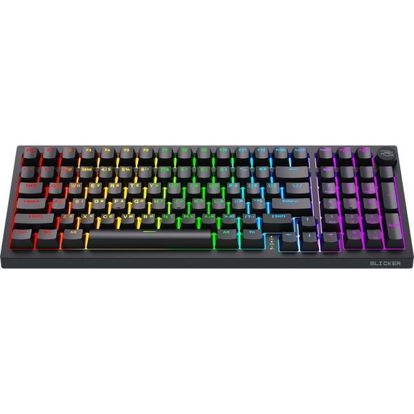 Беспроводная клавиатура Proove Gaming Slicker (Ukraine Layout) black 591050001 фото Беспроводная клавиатура Proove Gaming Slicker (Ukraine Layout) black 591050001 фото