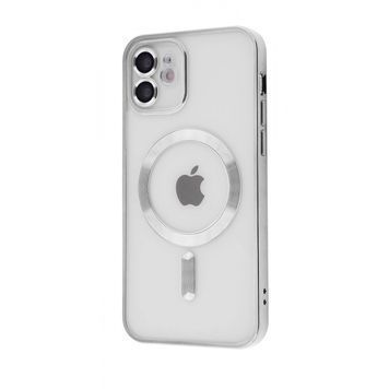 Чохол Metal Matte Case with Magnetic Ring iPhone 12 Pro Max silver 545200012 фото