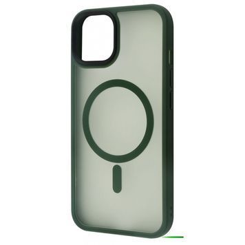 Чехол WAVE Matte Insane Case with Magnetic Ring iPhone 13 green 451130015 фото