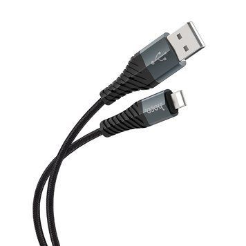 Кабель Hoco X38 Cool Charging data cable for iP Black 8905-9579 фото