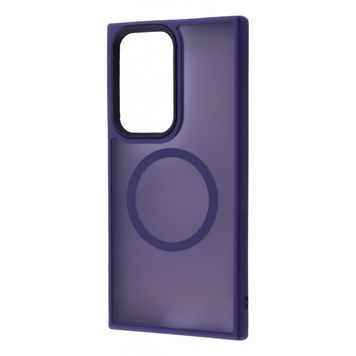 Чохол WAVE Matte Insane Case with Magnetic Ring Samsung Galaxy S23 Ultra deep purple 550250488 фото