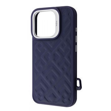 Чохол Kajsa Rhombus Collection with Magnetic Ring iPhone 16 Pro blue 596770004 фото