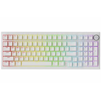 Беспроводная клавиатура Proove Gaming Slicker Special Edition (Ukraine Layout) white 647930003 фото