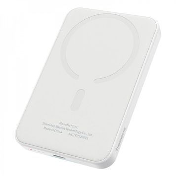 Портативная Батарея Baseus Magnetic Mini 20W 5000mAh white 553720003 фото