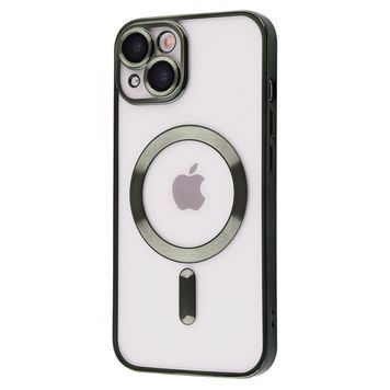 Чохол Metal Matte Case with Magnetic Ring iPhone 13 dark green 545150039 фото