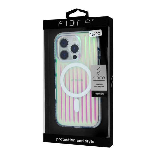FIBRA Aura Case with MagSafe iPhone 14 Pro Rainbow Light 10487-18449 фото FIBRA Aura Case with MagSafe iPhone 14 Pro Rainbow Light 10487-18449 фото