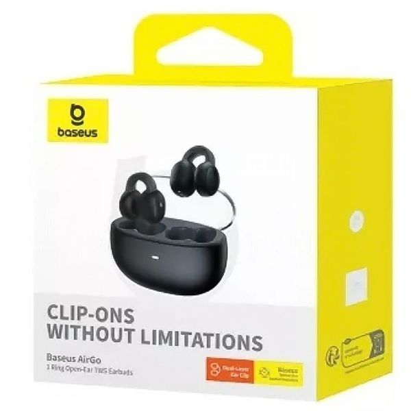 Беспроводные наушники Baseus AirGo 1 Ring TWS white 628000003 фото Беспроводные наушники Baseus AirGo 1 Ring TWS white 628000003 фото