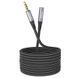 Аудио кабель Hoco UPA20 3.5 audio extension cable male to female(L=2M) Metal Grey 8839-9494 фото 4