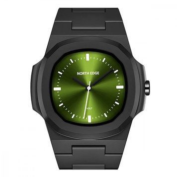 Механические Часы NORTH EDGE VOLT black/green 649620738 фото