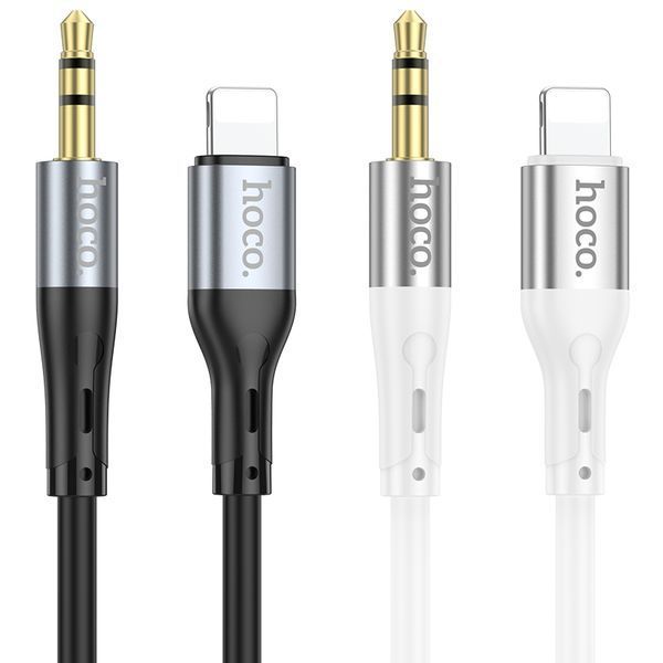 Аудио кабель Hoco UPA22 iP silicone digital audio conversion cable White 8840-16833 фото Аудио кабель Hoco UPA22 iP silicone digital audio conversion cable White 8840-16833 фото