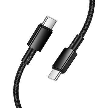 Кабель Hoco X119 Energy 60W C to C Black 11415-23650 фото