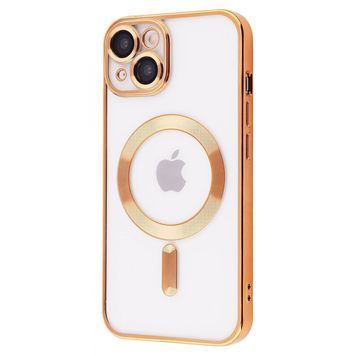 Чохол Metal Matte Case with Magnetic Ring iPhone 13 gold 545150014 фото